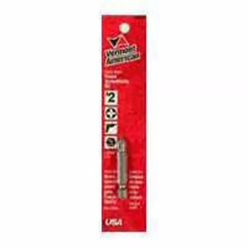 #2 Phillips Extra Hard Screwdriver Bit - Length 6 VER16092 Vermont American