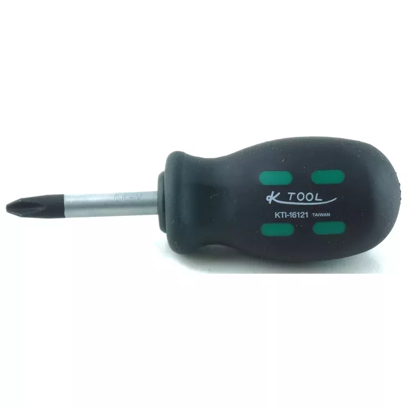 #2 x 1.5 Stubby Phillips Screwdriver (EA) KTI16121 K Tool International