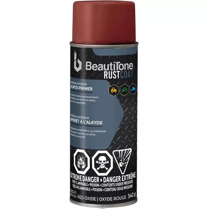 Alkyd Rust Spray Primer - Red Oxide, 340 g