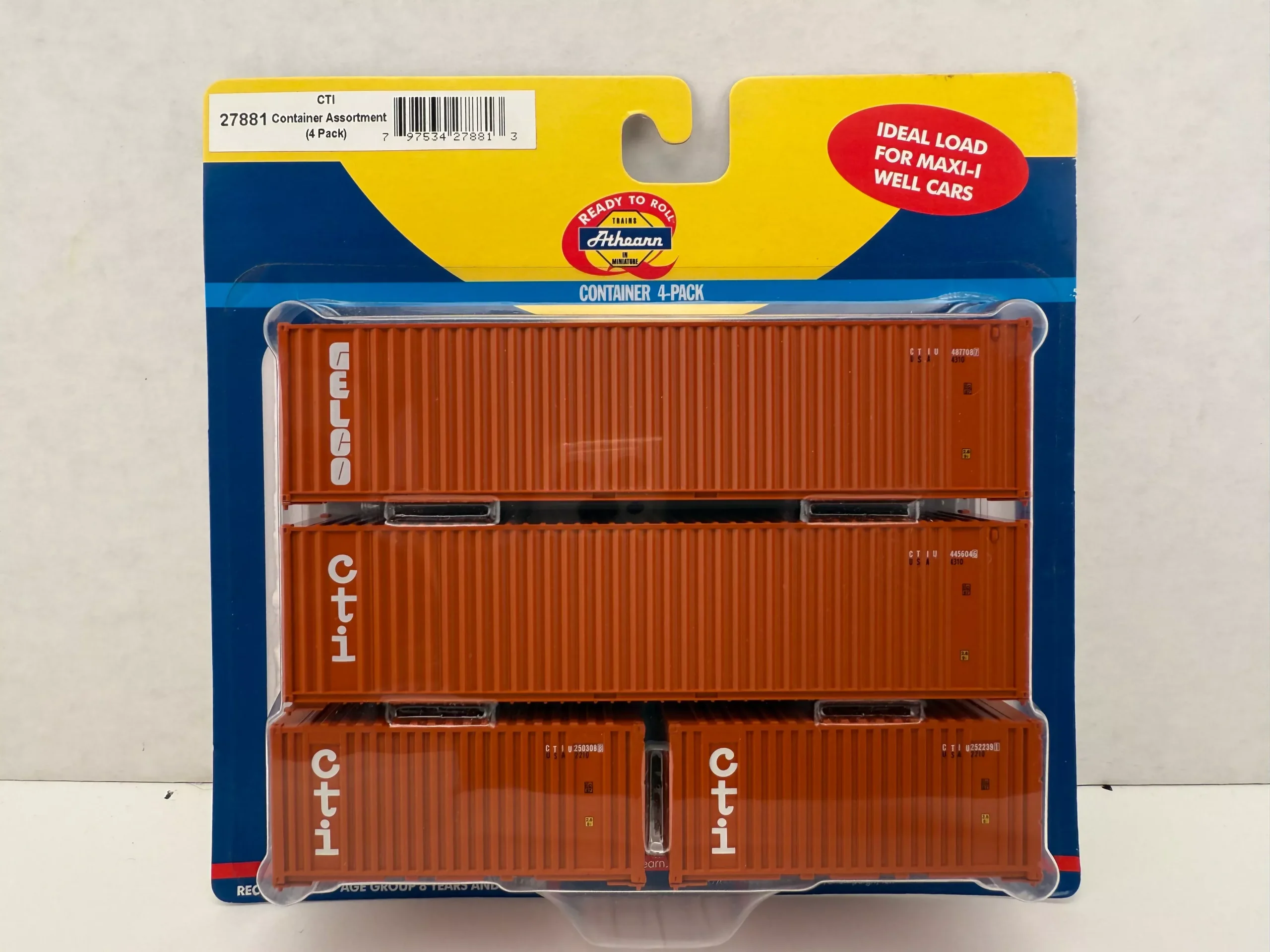 ATH 27881 CTI Container Assortment 4 pack Intermodal