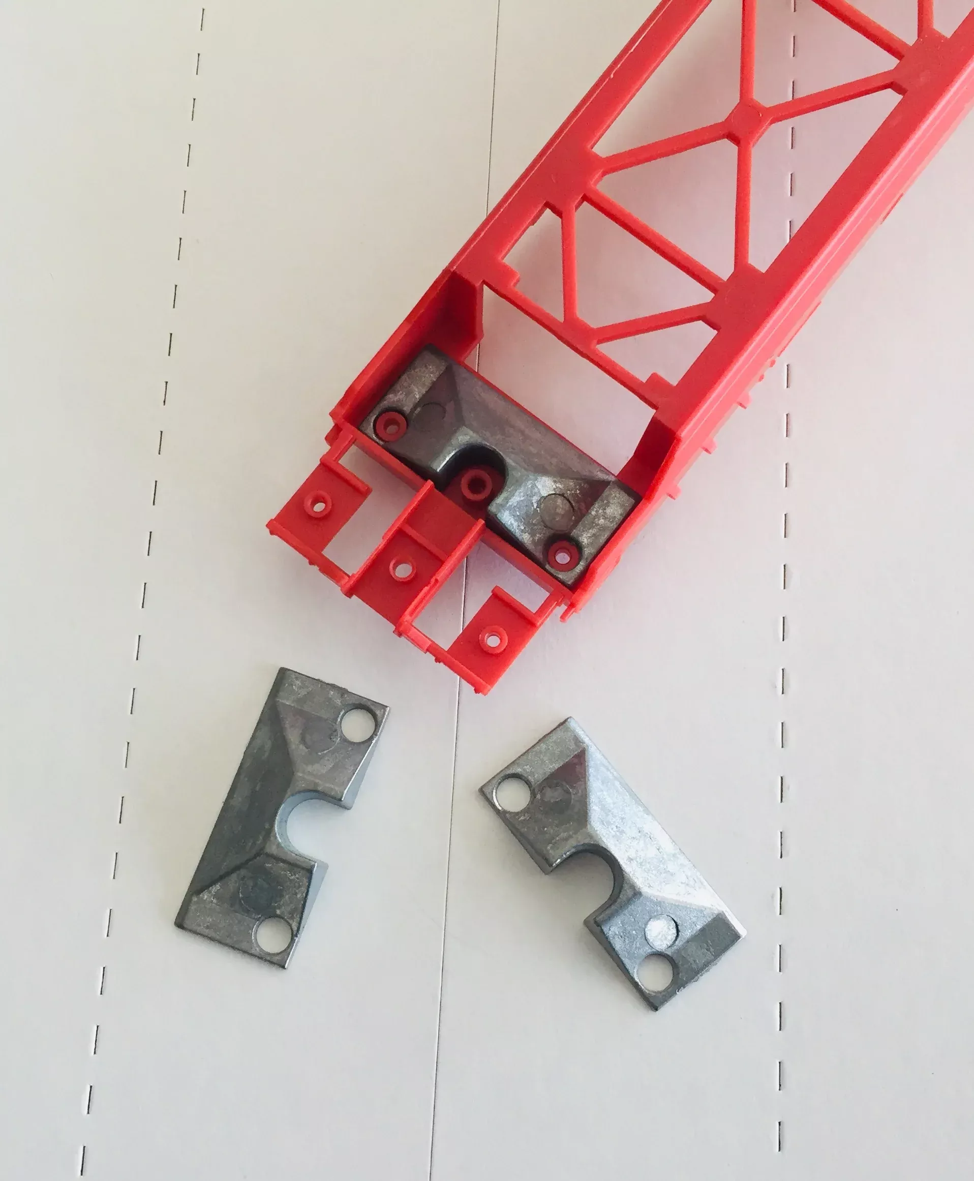 ATH 59008 body end weights large Maxi 3 Husky Stack 56' Well car Pkg 2