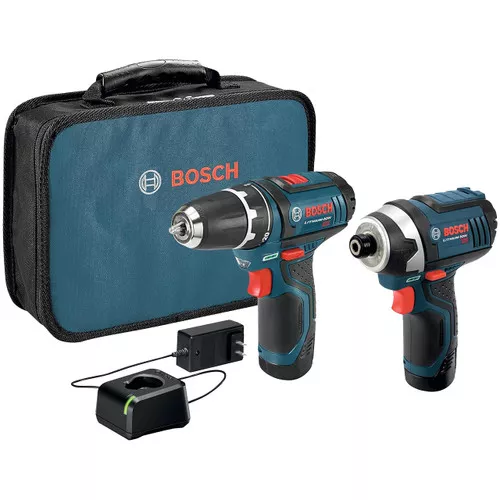 Bosch 12V 2-Tool Drill/Impact Driver Combo Kit