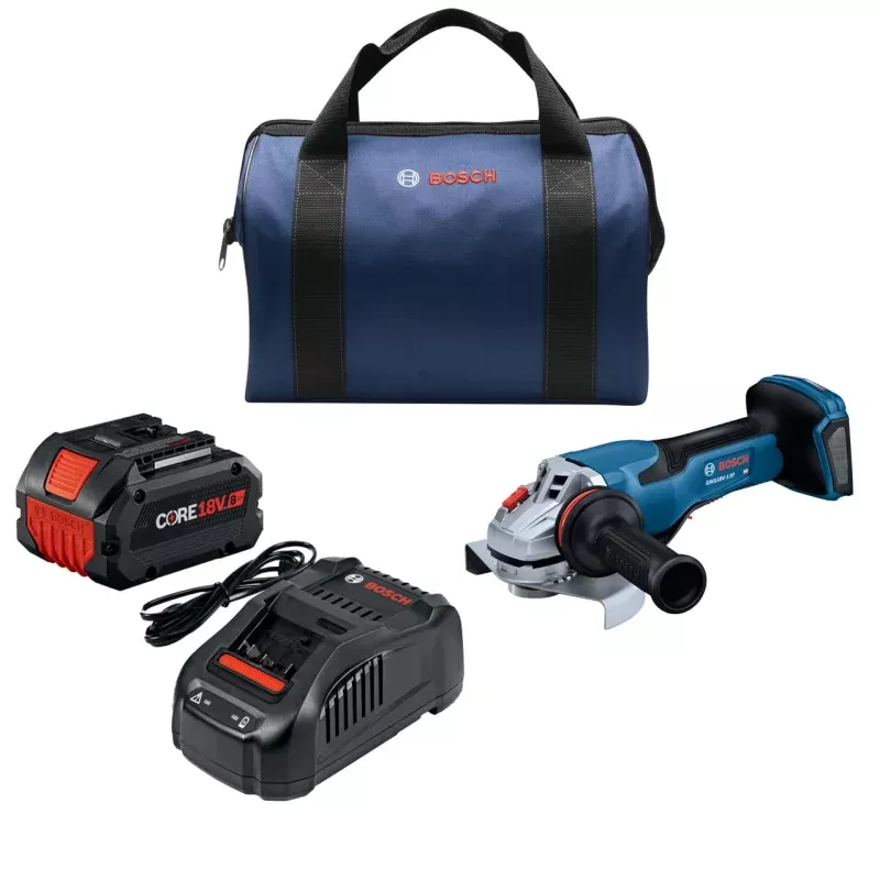 Bosch PROFACTOR 18V Spitfire 5-6 In. Angle Grinder Kit