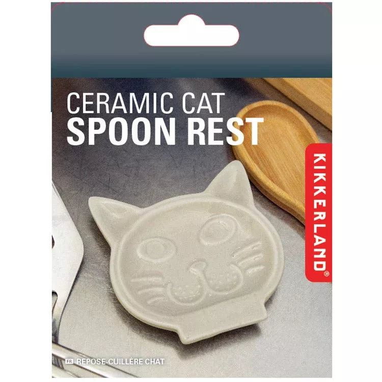 Ceramic Cat Spoon Rest