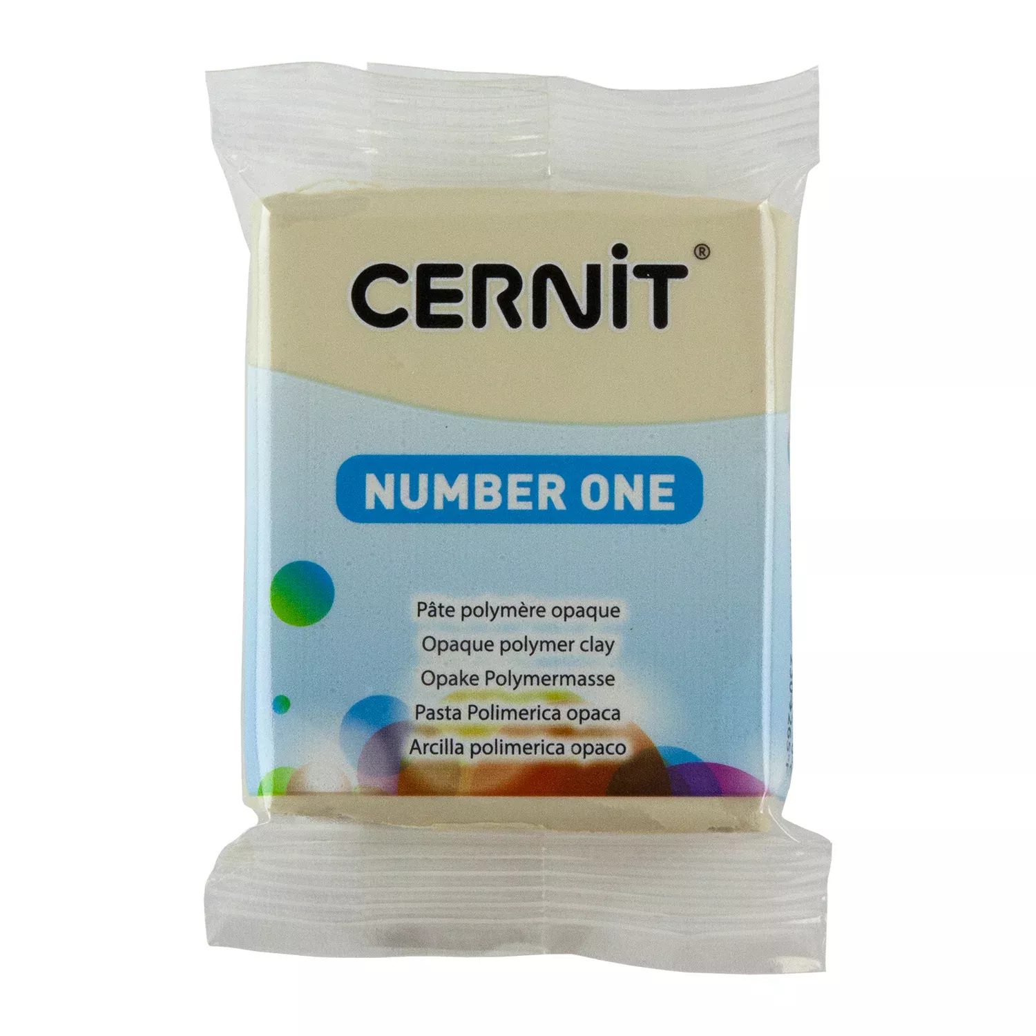 Cernit Number One Polymer Clay - Sahara 2oz (56g) block