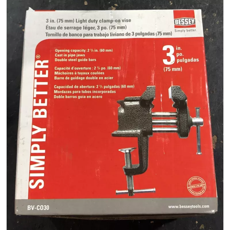 Clamp-on Vise NEVER USED|BV-CO30|New