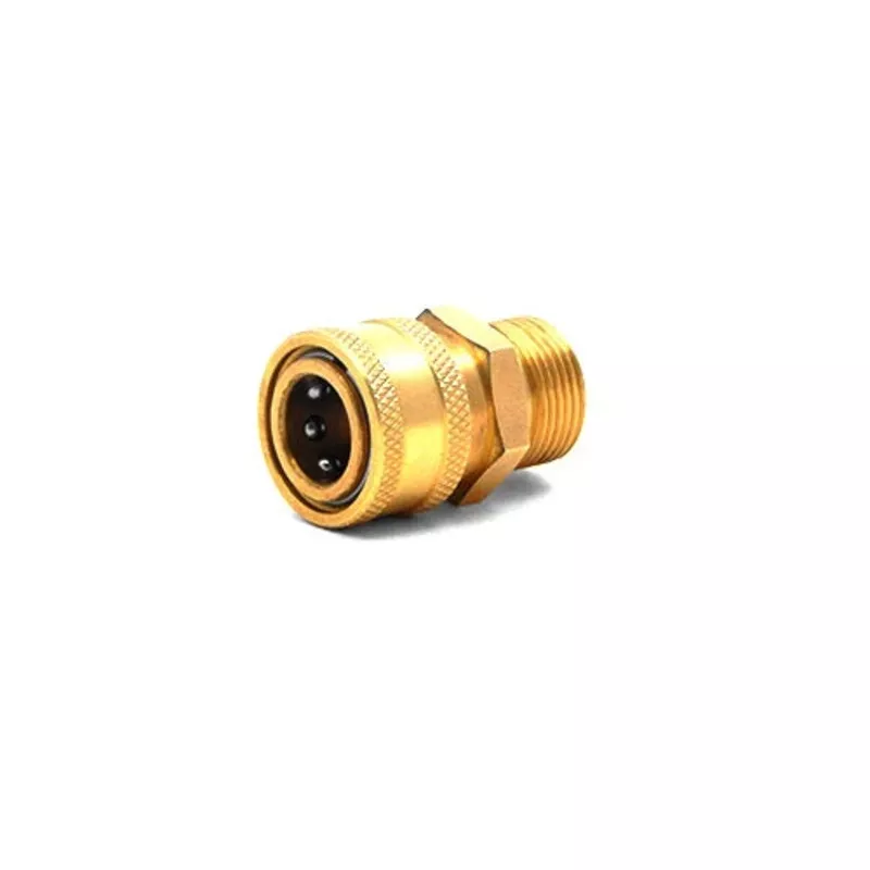 [COUPLER] BRASS 3/8 QC X M22 M PLUG (15MM)