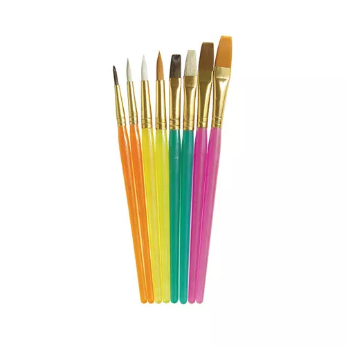 Creativity Street Acrylic Paint Brush Set, 8-Piece