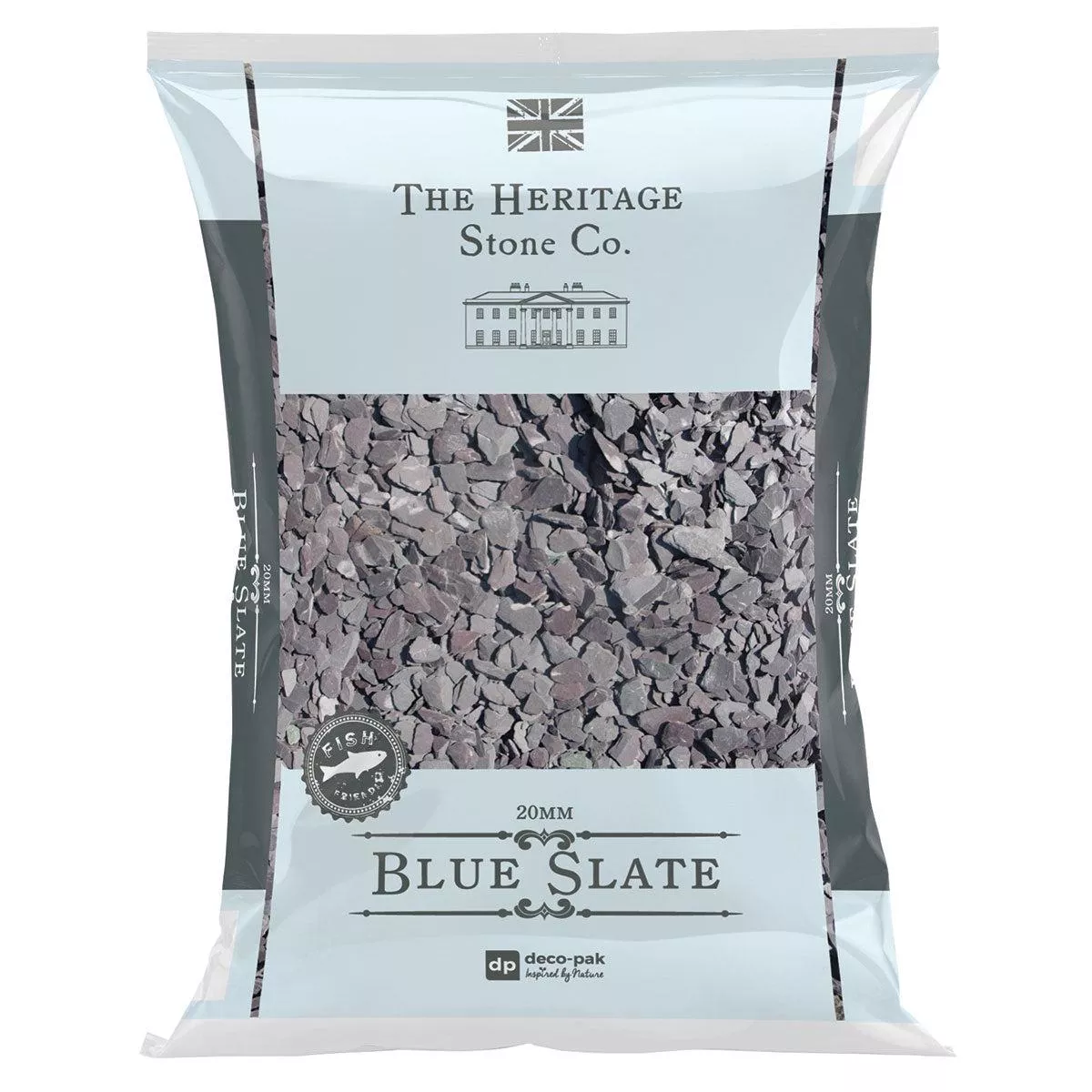 Deco-Pak Blue Slate 5-30mm Decorative Aggregate