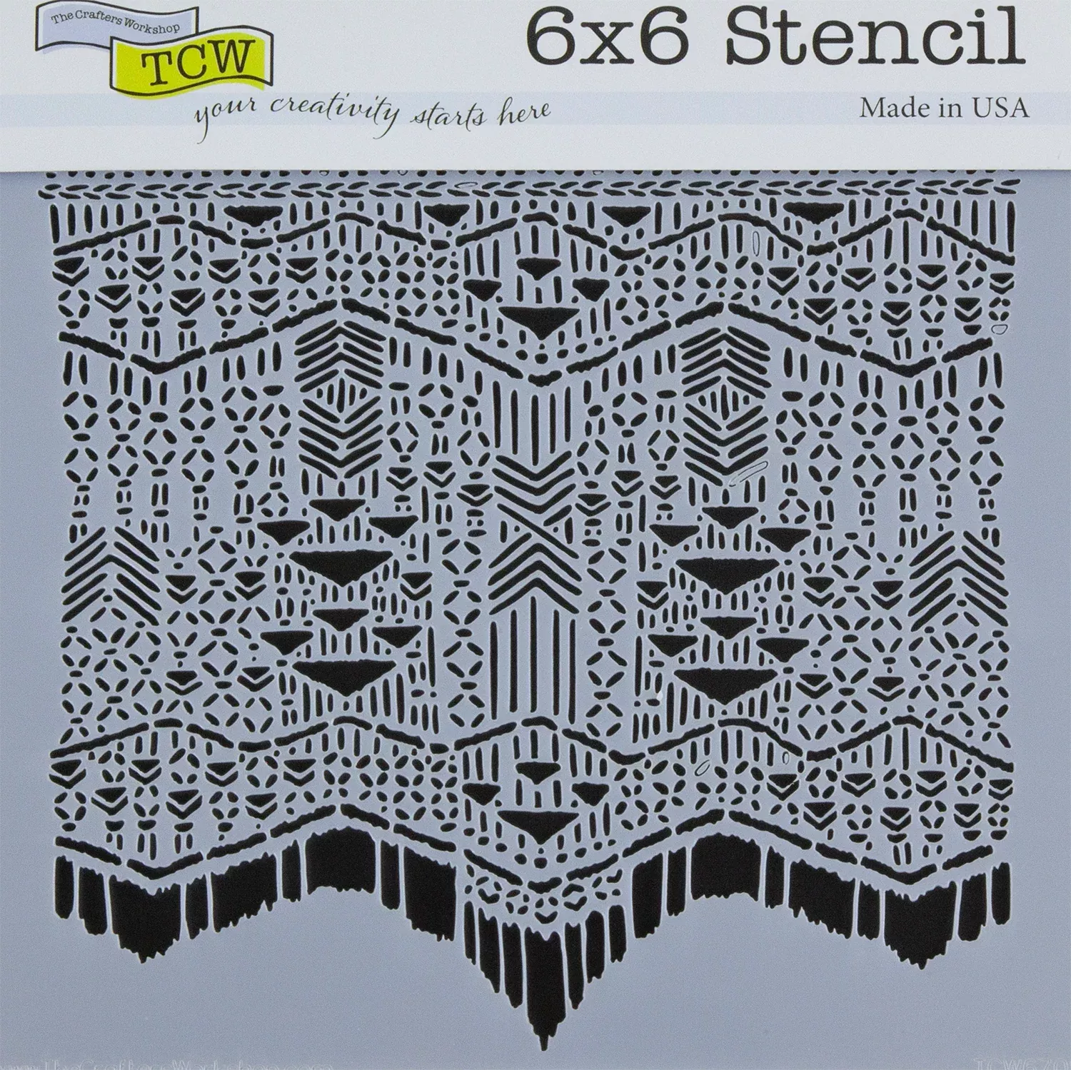 Design Stencil - Macrame