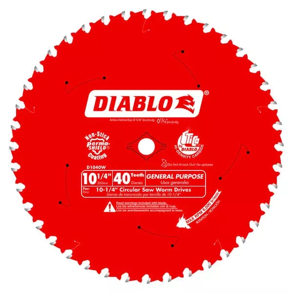Diablo D1040W 10-1/4