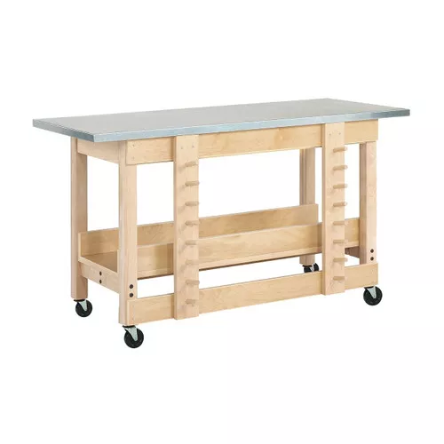 Diversified Spaces Mobile Glue & Stain Bench