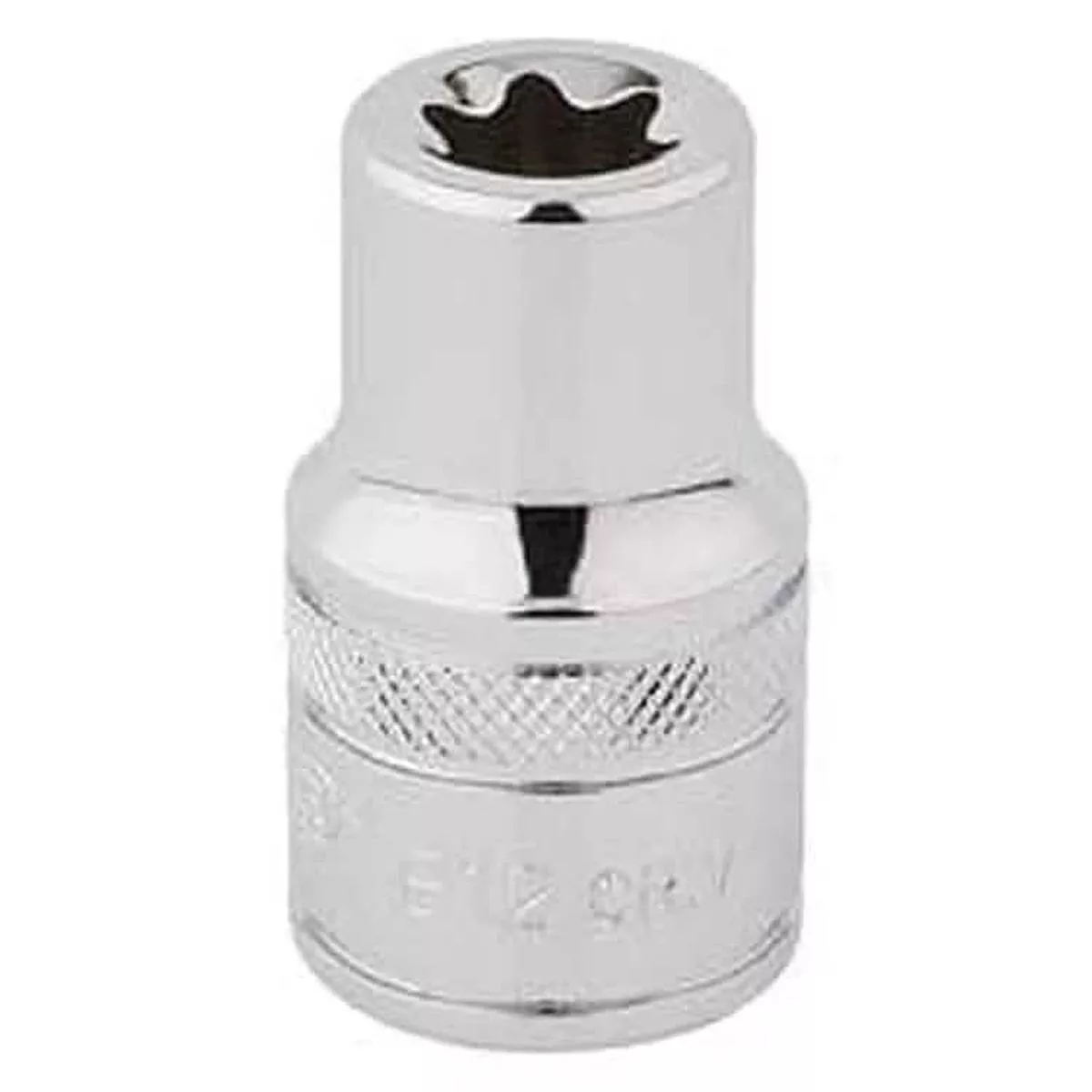 Draper Tx-Star Socket, 1/2" Sq. Dr., E12 Dr-34274