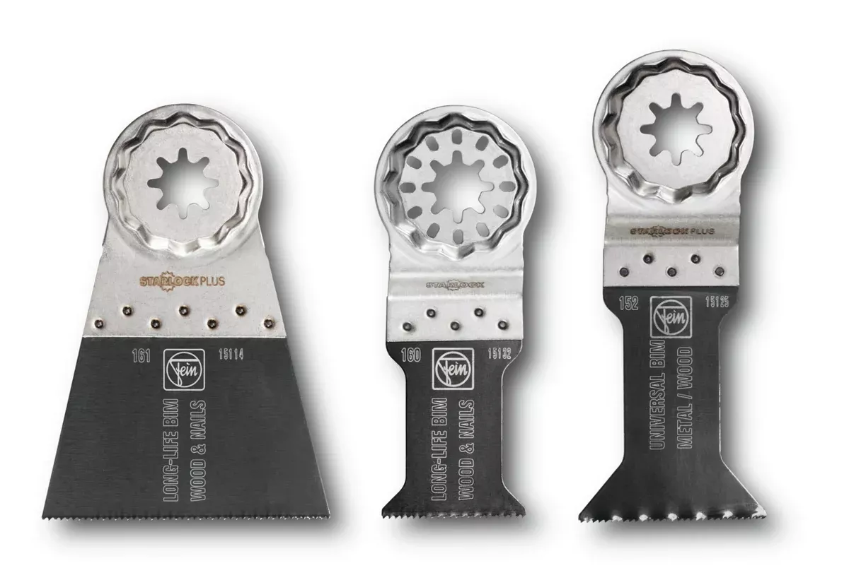 FEIN 35222952090 3 pc General Purpose Starlock+ Assorted blade set