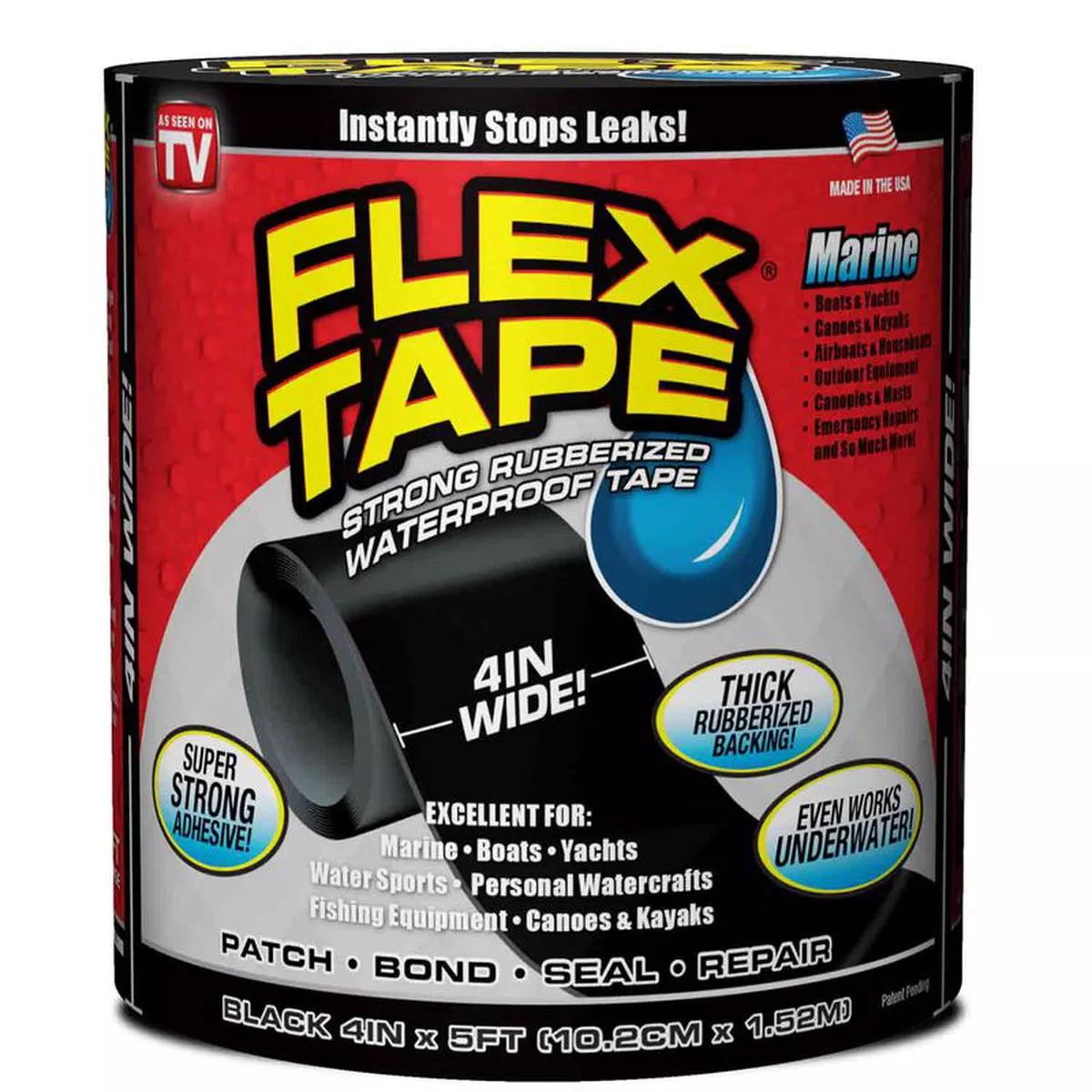 Flex Seal 4" Flex Tape Marine