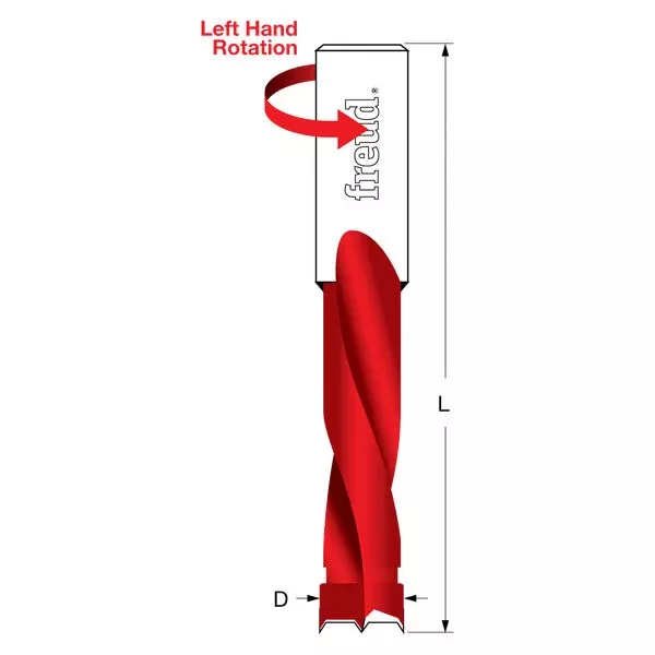 Freud BP70057L 7 mm (Dia.) Brad Point Bit