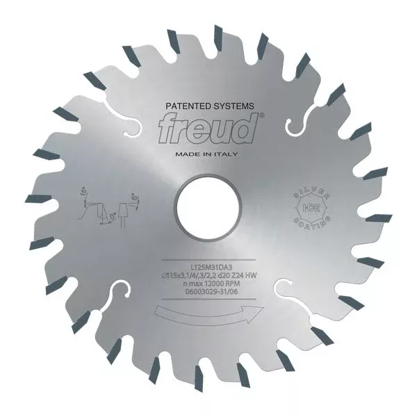 Freud LI25M31DA3 115mm Conical Scoring