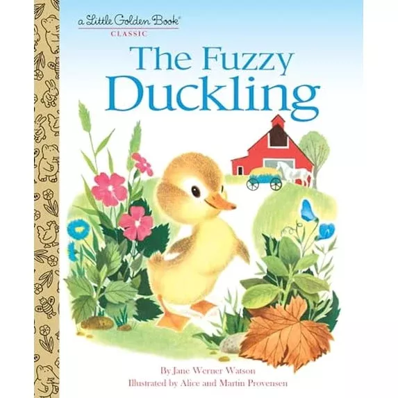 The Fuzzy Duckling | Little Golden Book
