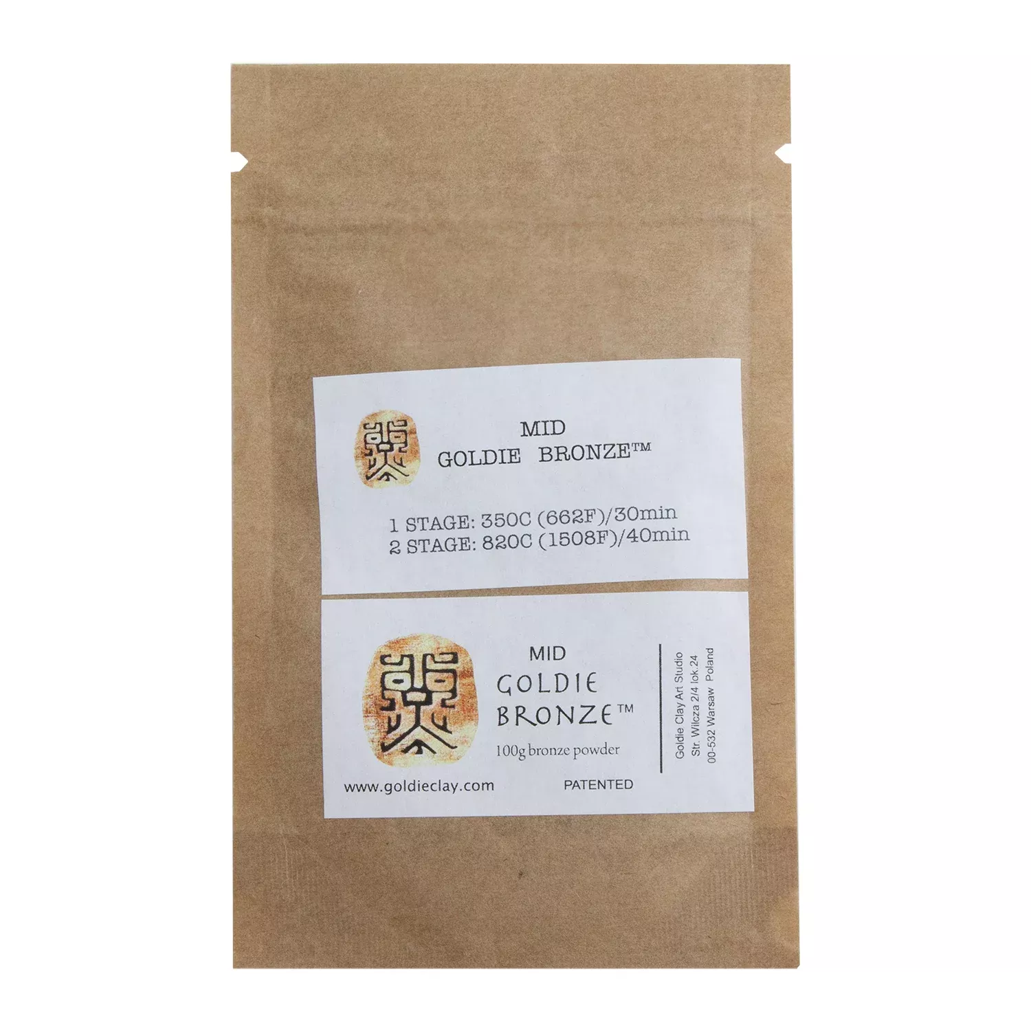 Goldie Bronze™ Powder Clay - Mid