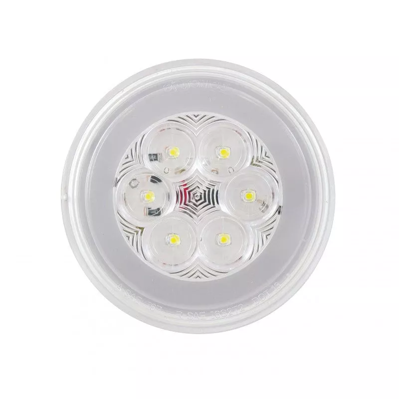 "Halo" White 4" round 21 diode LED backup/reverse light