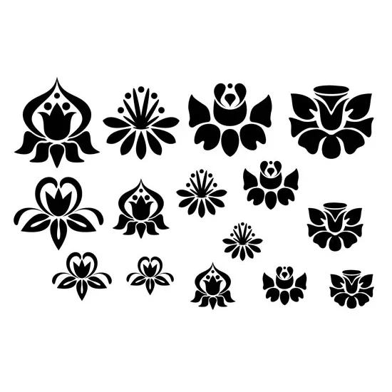 Jewel Stamps - Tulips 1
