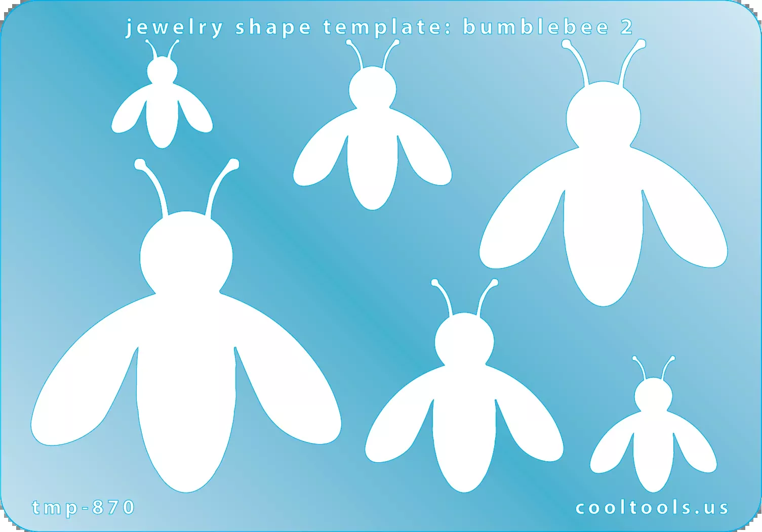 Jewelry Shape Template - Bumblebee 2