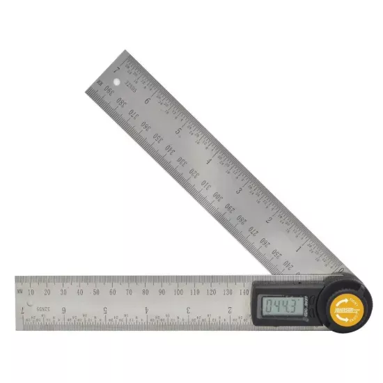 Johnson Digital Angle Locator & Ruler, 7 In
