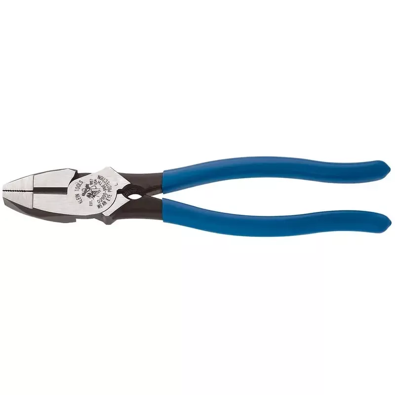 Klein D2000-9NETH 9 ” High-Leverage Side-Cutting Pliers – Lineman ’s Bolt-Thread Holding
