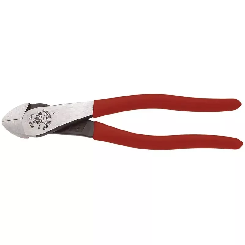 Klein D238-8 8 ” High-Leverage Diagonal-Cutting Pliers – Angled Head