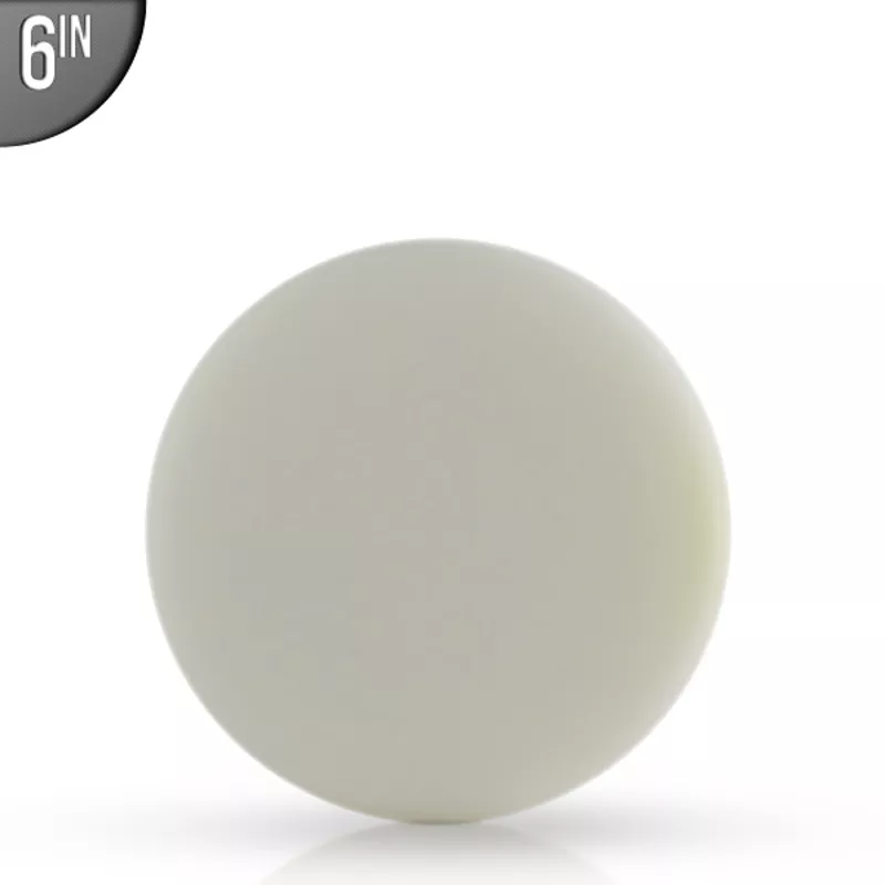 _Lake Country 6.5" Flat White Foam Pad