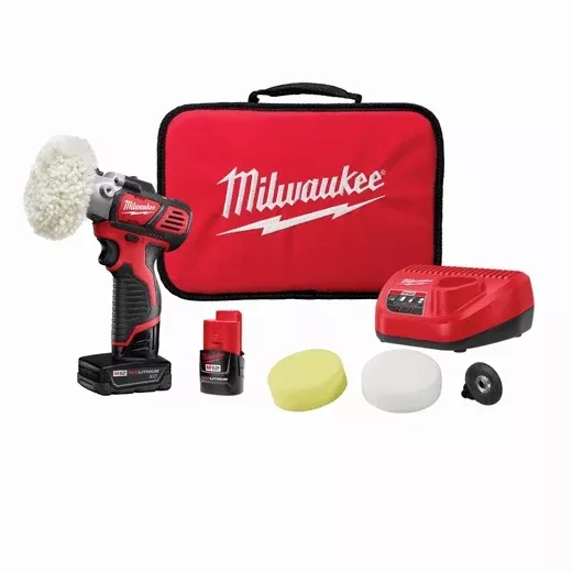 Milwaukee 2438-22X M12 Variable Speed Polisher/Sander Kit