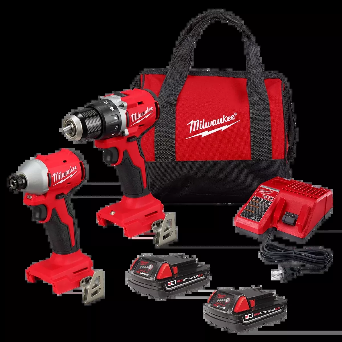 Milwaukee 3692-22CT M18™ Compact Brushless 2-Tool Combo Kit