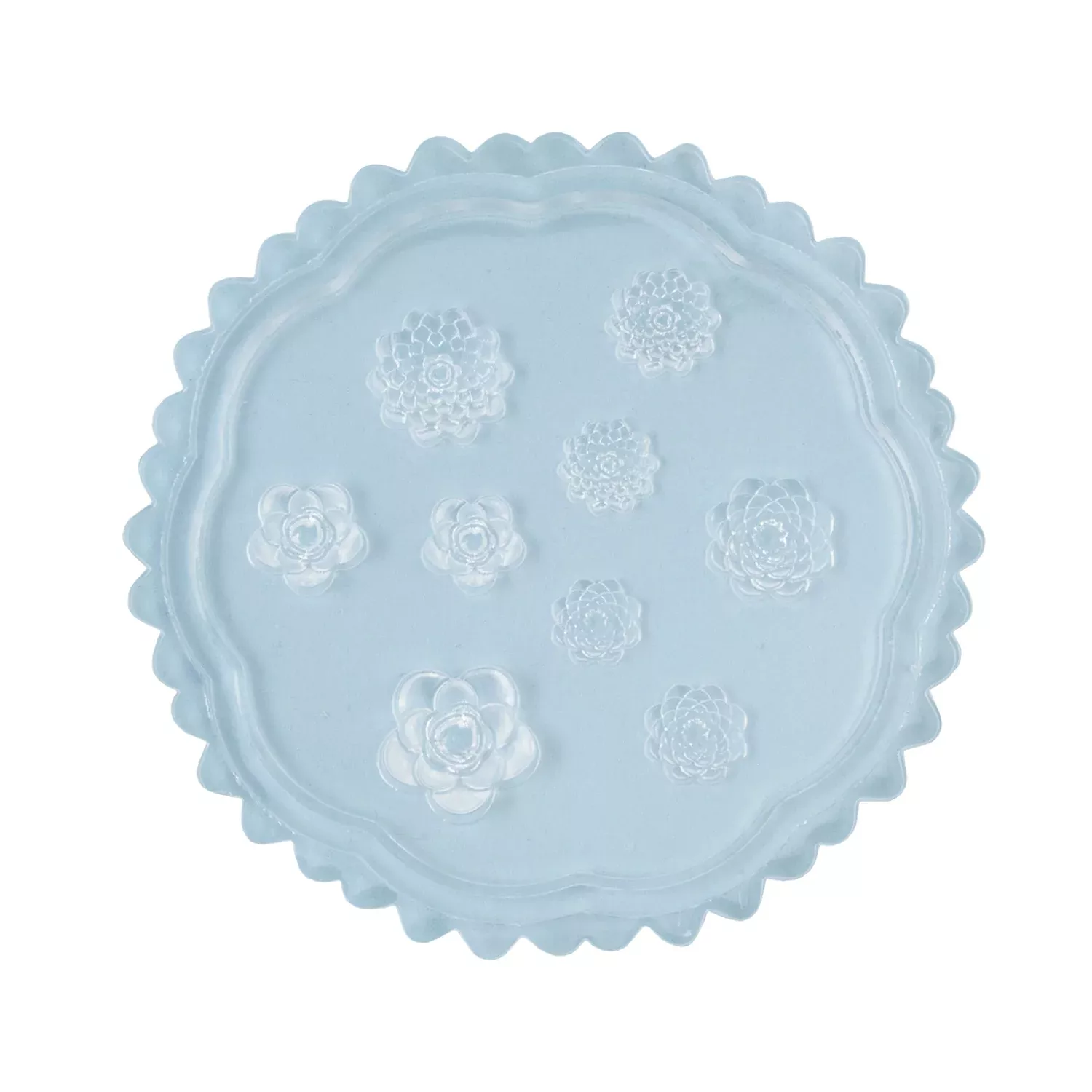 Mini Silicone Jewelry Mold - Succulents