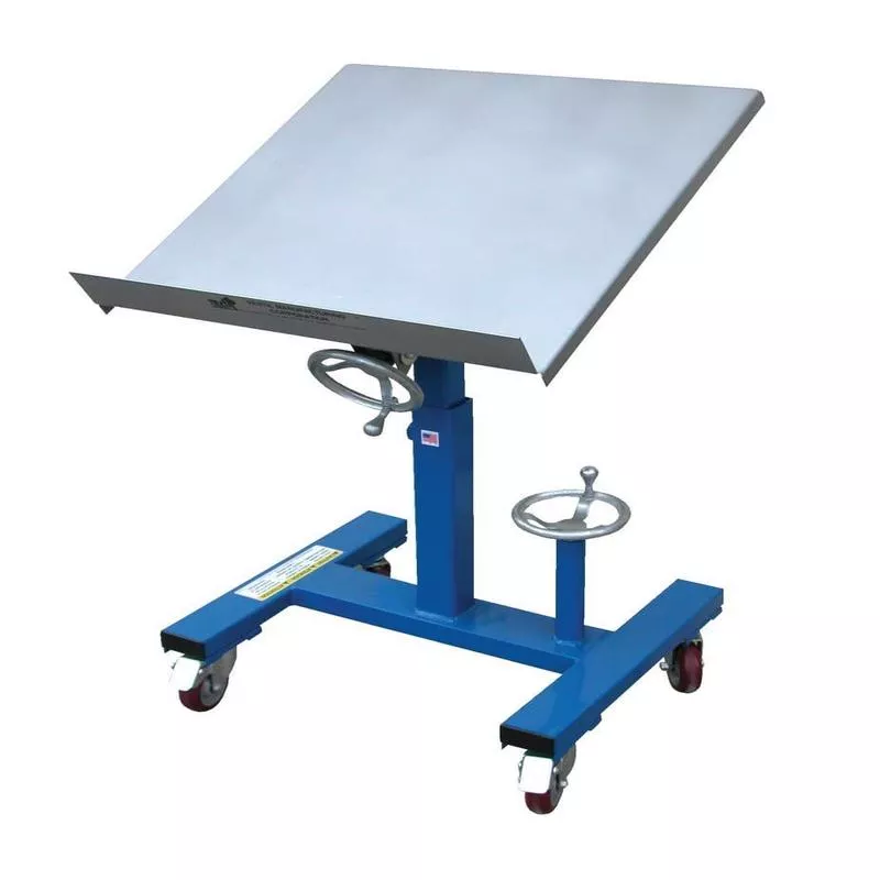 Mobile Tilting Work Tables