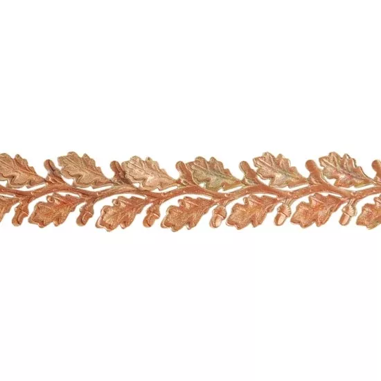 Patterned Wire - Copper - Leaves #3 22 gauge Dead Soft - 6" Min