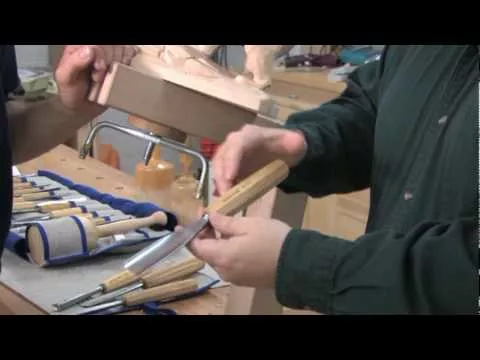 pfeil Swiss made #1 Sweep Double Bevel Skew Chisel