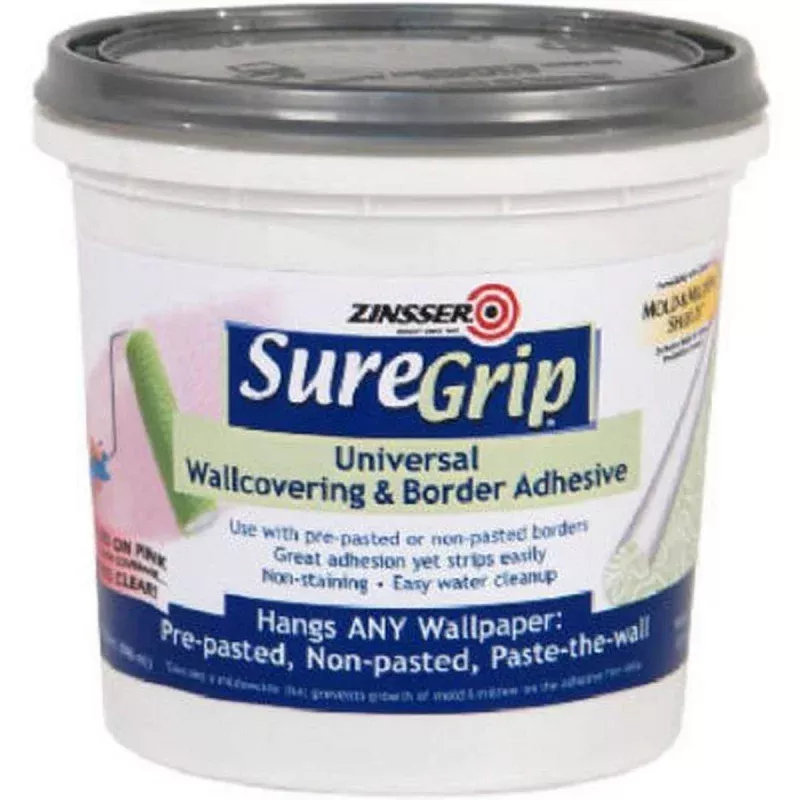Rust-Oleum Zinsser SureGrip Universal Border Adhesive, Quart