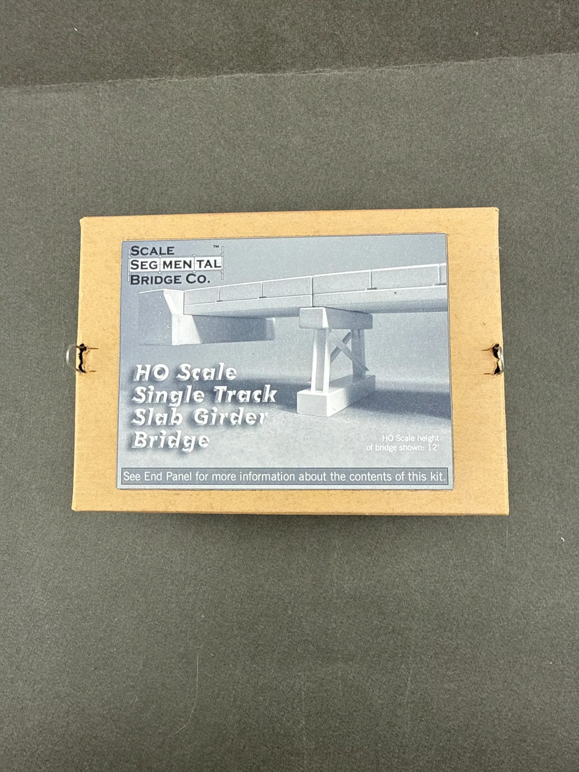 SSB Slab Girder Segmental Bridge HO Scale