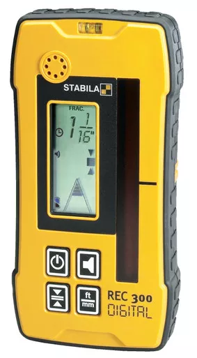 Stabila 07430 REC300 De-Tech Receiver W/Bracket