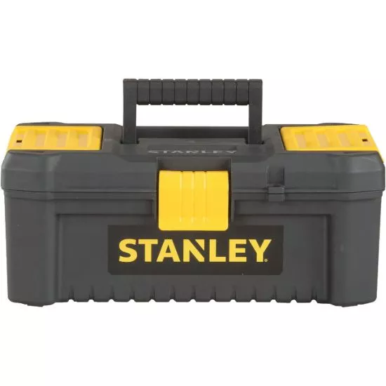 Stanley Essential Tool Box, 12.5 Inch, Durable Construction With Secure Latch