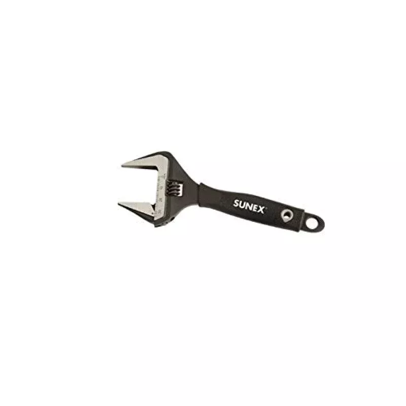 Sunex 9611 Adjustable Wrench, 6 Wide Jaw