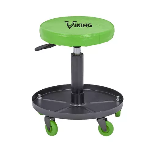 Viking Adjustable Roller Mechanic's Seat