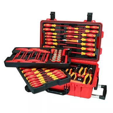 Wiha 32800 - Insulated 80 Pc Set In Rolling Tool Case