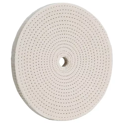 Woodstock Buffing Wheel, Spiral Sewn, 6", 40 Ply