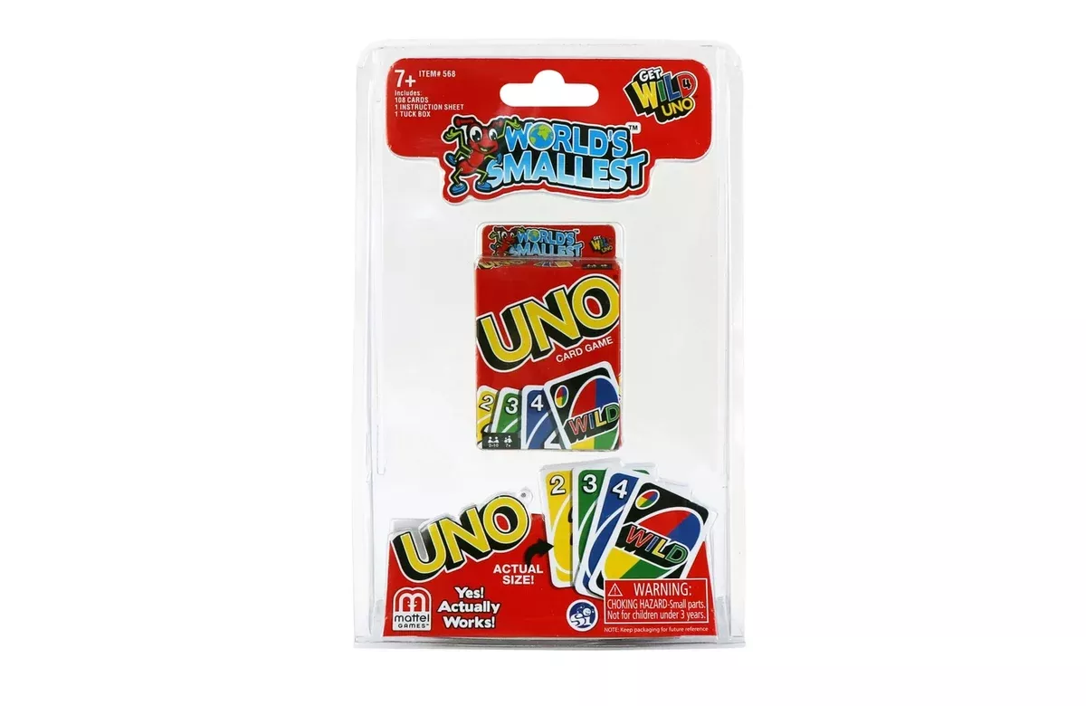 World's Smallest UNO Card Game
