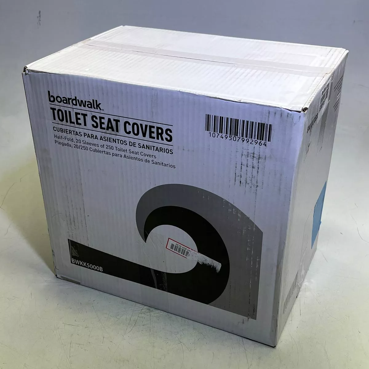 ZA@ BAORDWALK (20 SLEEVES OF 250) Toilet Seat Covers White BWKK5000
